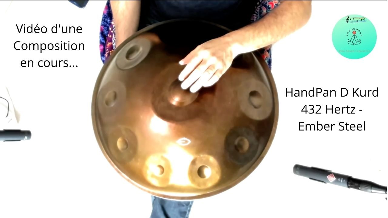 HandPan D Kurd 432 Hertz – Ember Steel