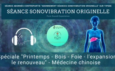 04/02/2025 Séance SonoVibration Originelle spéciale “Printemps – Bois – Foie” au niveau Multidimensionnel