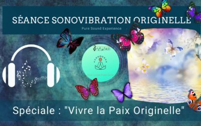 07/04/2023 Séance SonoVibration Originelle spéciale « Vivre la Paix Originelle »