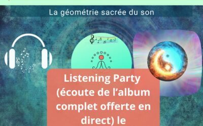 18/04/2024  Séance SonoVibration Originelle “Connexion et Unification” – “Listening Party”