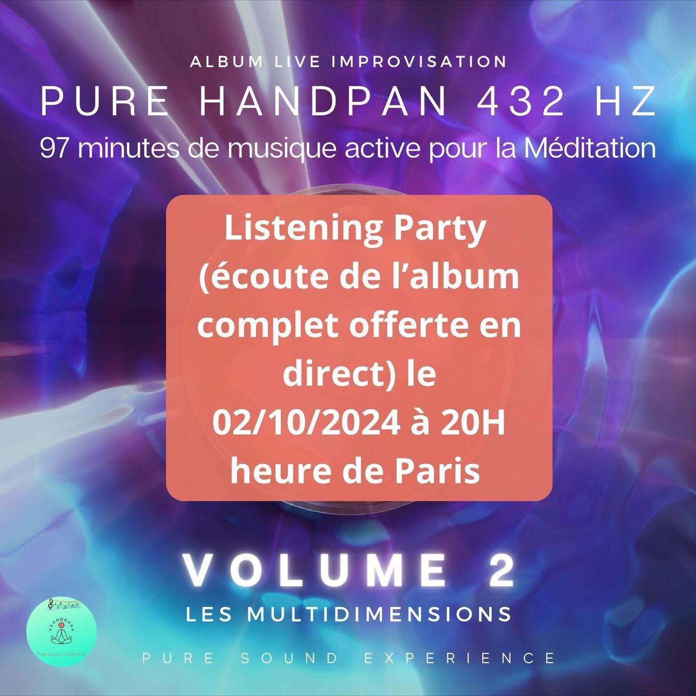 Lystenning-Volume2-Pure-handpan-432Hz