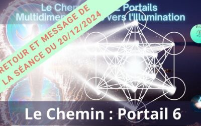 Retour et message de la séance SonoVibration Originelle spéciale “Le Chemin – Portail 6” du 20/12/2024