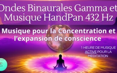 19/02/2025 Nouvelle vidéo : “Ondes Binaurales Gamma + HandPan 432 Hz”