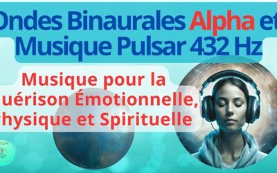13/03/2025 Nouvelle vidéo : “Ondes Binaurales Alpha + Musique Pulsar 432 Hz”