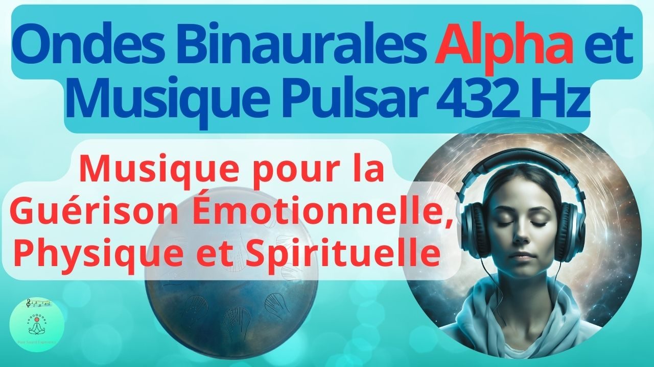 13/03/2025 Nouvelle vidéo : « Ondes Binaurales Alpha + Musique Pulsar 432 Hz »