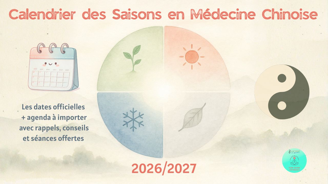 Calendrier des Saisons en Médecine Chinoise